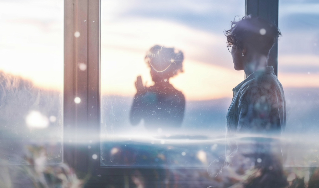 personne-fenetre-reflet-paysage-lumineux