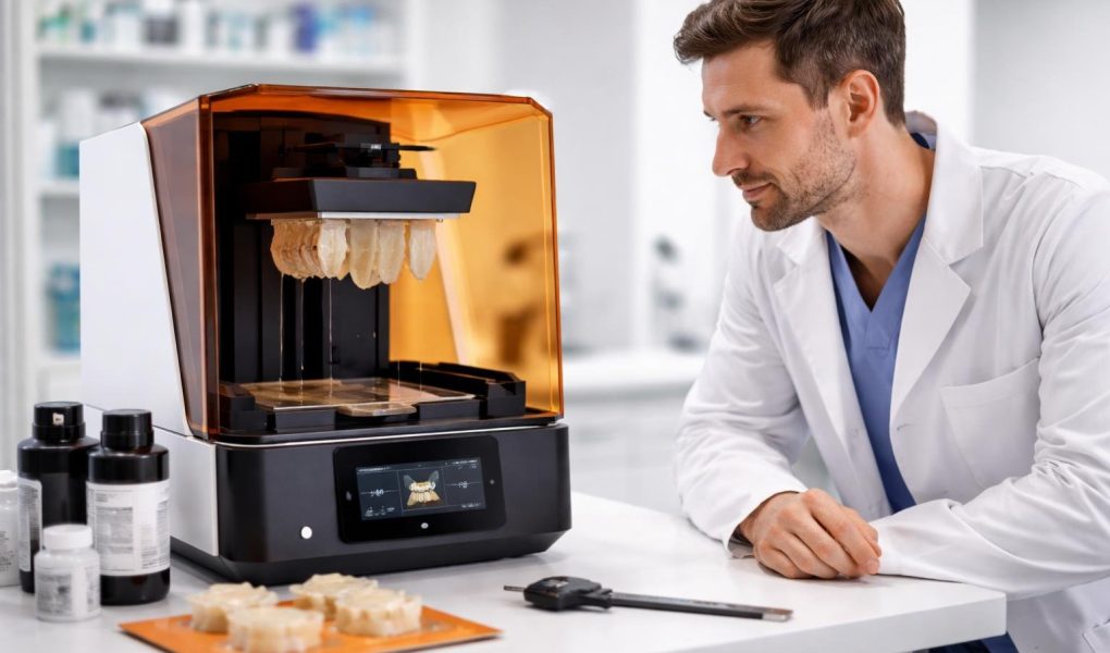 cabinet-dentaire-modern-imprimante-3d