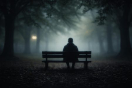 silhouette-banc-parc-ambiance-sombre