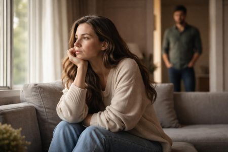 femme-pensive-canape-fenetre-homme