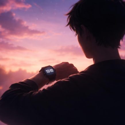 silhouette-montre-ciel-crepuscule-nuages