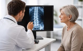 medecin-blouse-ecran-scan-colonne-vertebrale