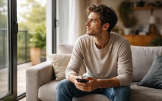 homme-assis-smartphone-fenetre-lumiere