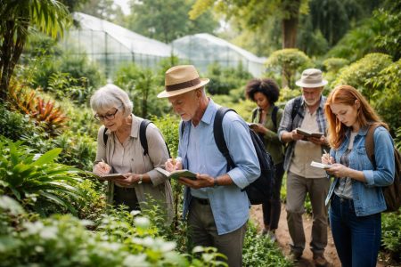 personnes-jardin-botanique-serres-arbres