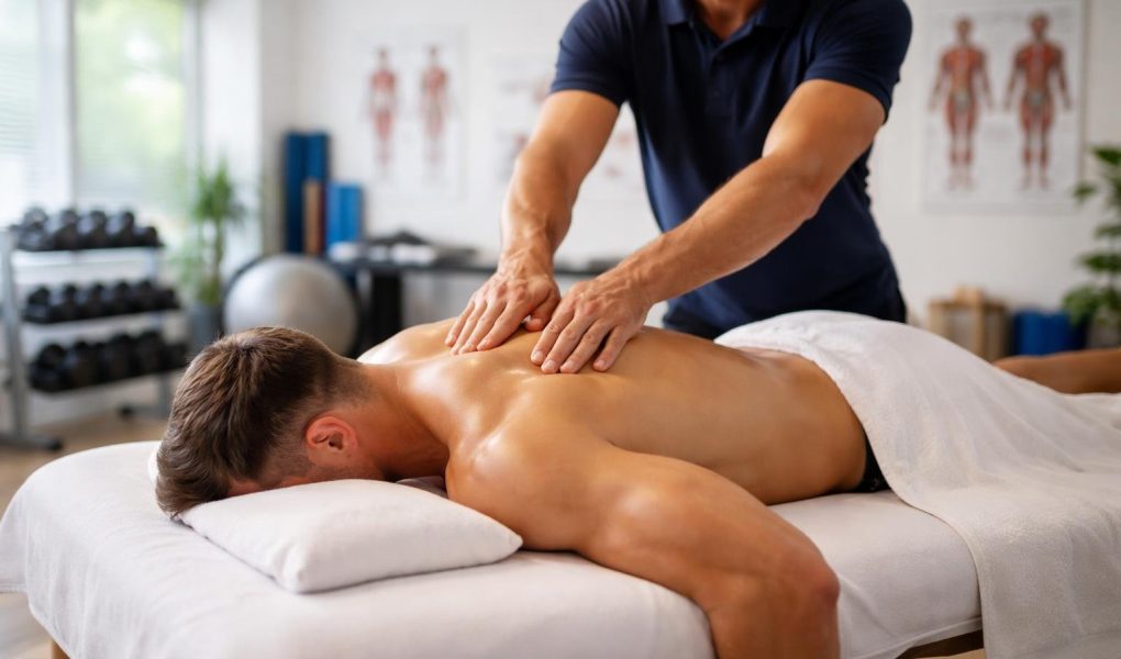 therapeute-massage-athlete-salle-sport