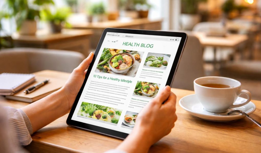 personne-tablette-cafe-tasse-the