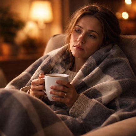 adulte-plaid-fauteuil-tasse-fatigue